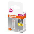 Stiftlampa LED G4 1,8W 3-pack Osram